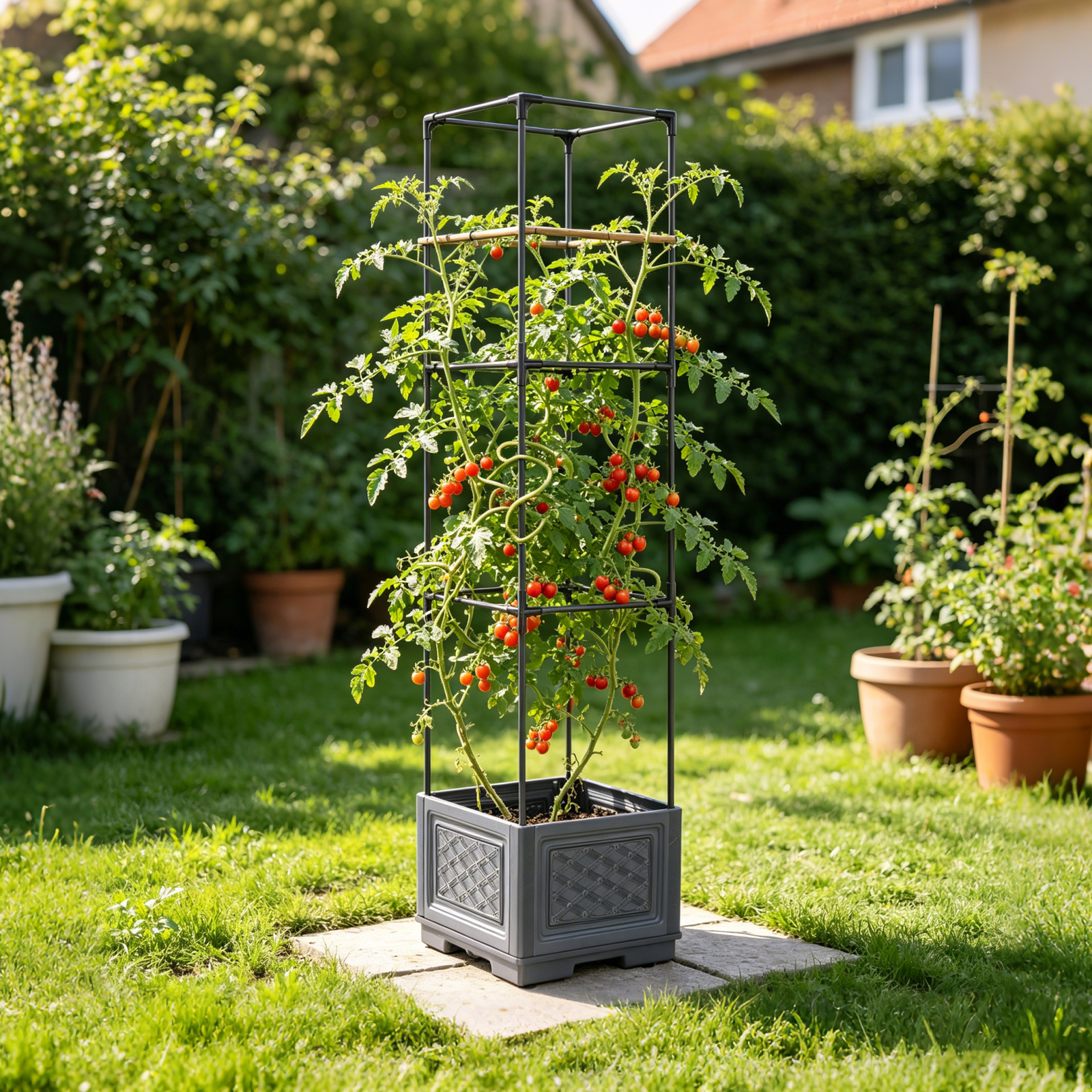 Three-Layer Wheeled Climbing V - đánh giá và giá Vine Climbing Plastic