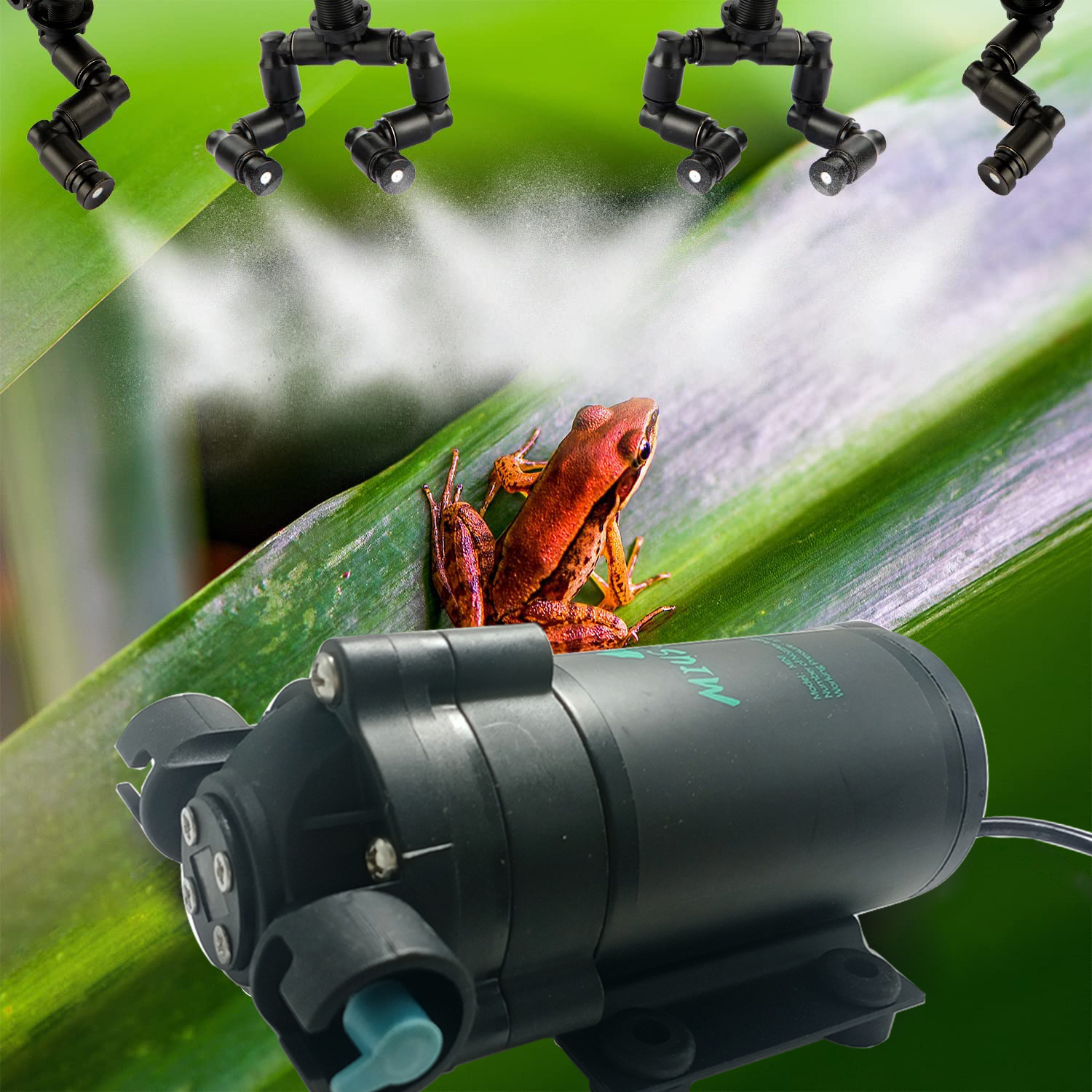 Reptile Fogger Mist System 360 - đánh giá và giá Terrarium Fogger Ultrasonic