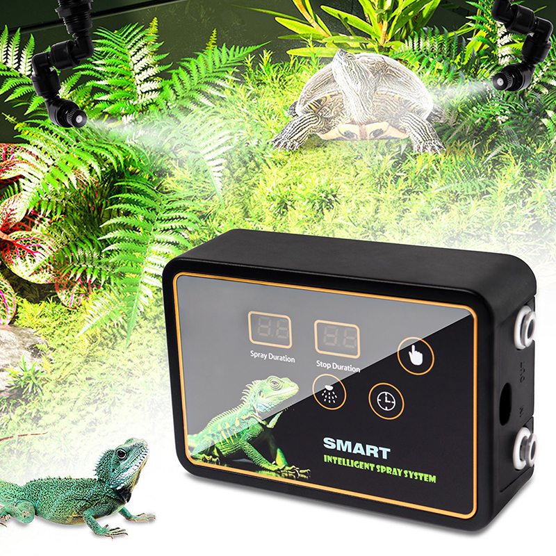 Rainforest Tank Timing Spray S - đánh giá và giá Terrarium Fogger Ultrasonic