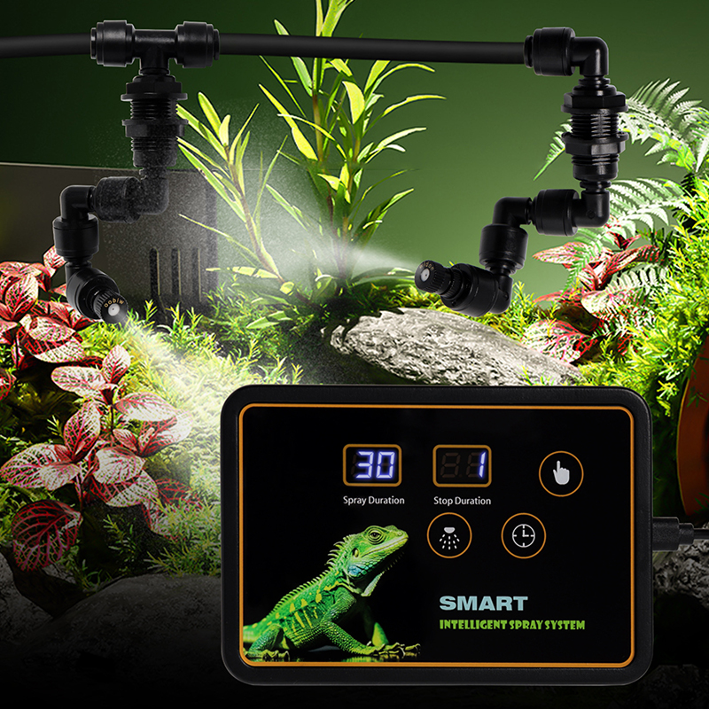 Rainforest Tank Timing Spray S - đánh giá và giá Terrarium Fogger Ultrasonic