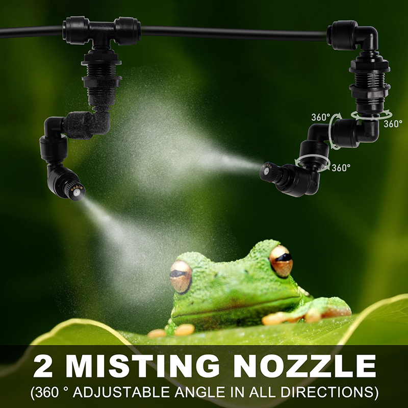 Rainforest Tank Timing Spray S - đánh giá và giá Terrarium Fogger Ultrasonic