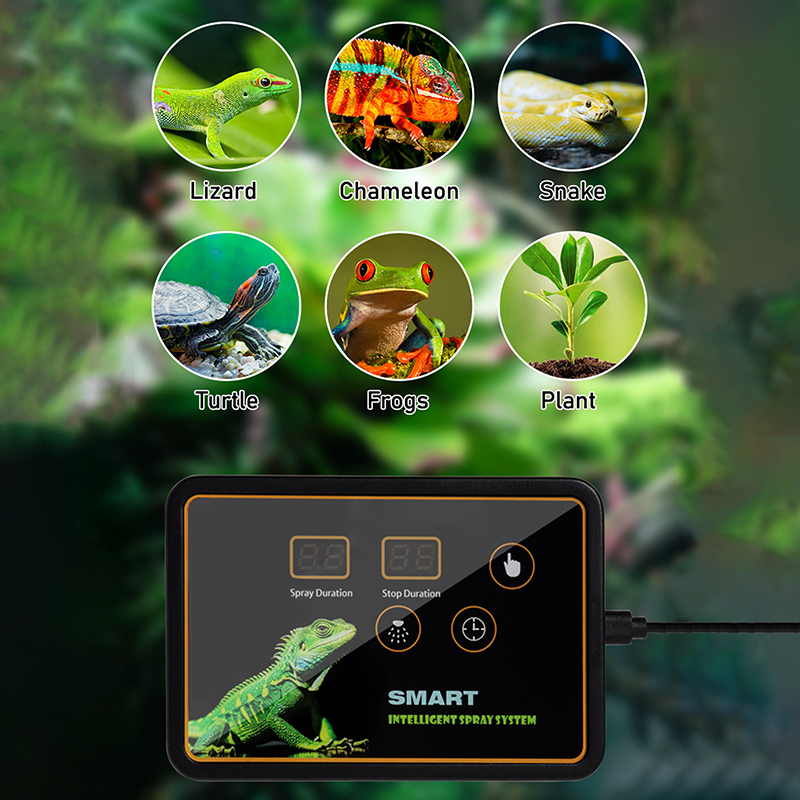 Rainforest Tank Timing Spray S - đánh giá và giá Terrarium Fogger Ultrasonic