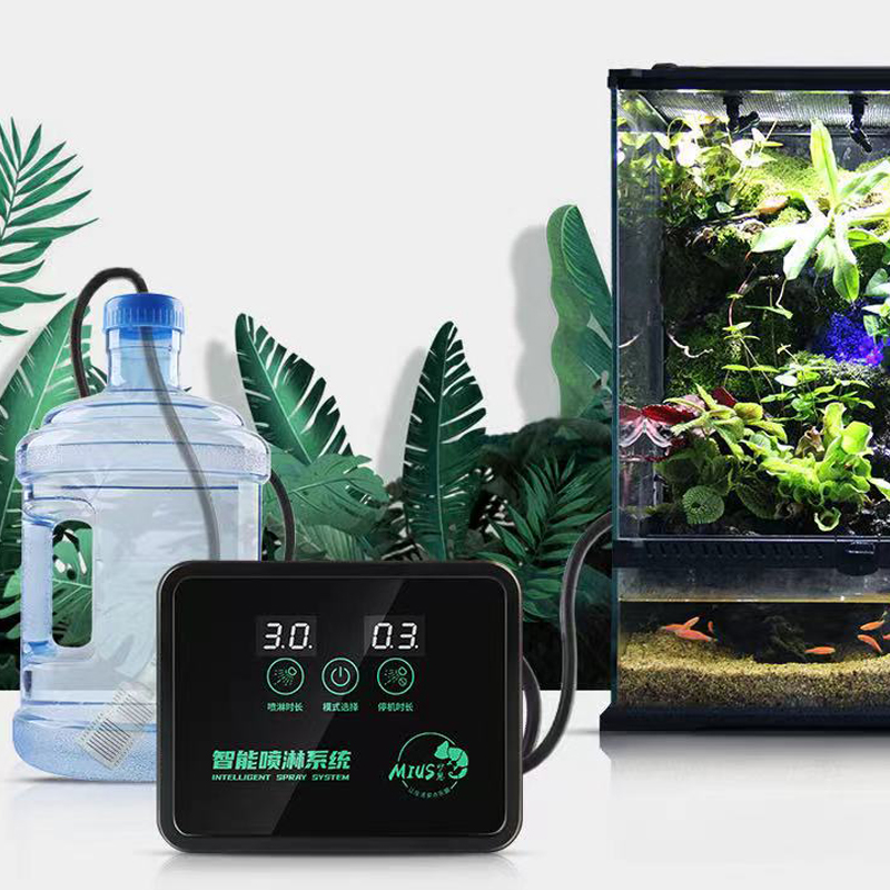 Intelligent Automatic Mist Spr - đánh giá và giá Terrarium Fogger Ultrasonic