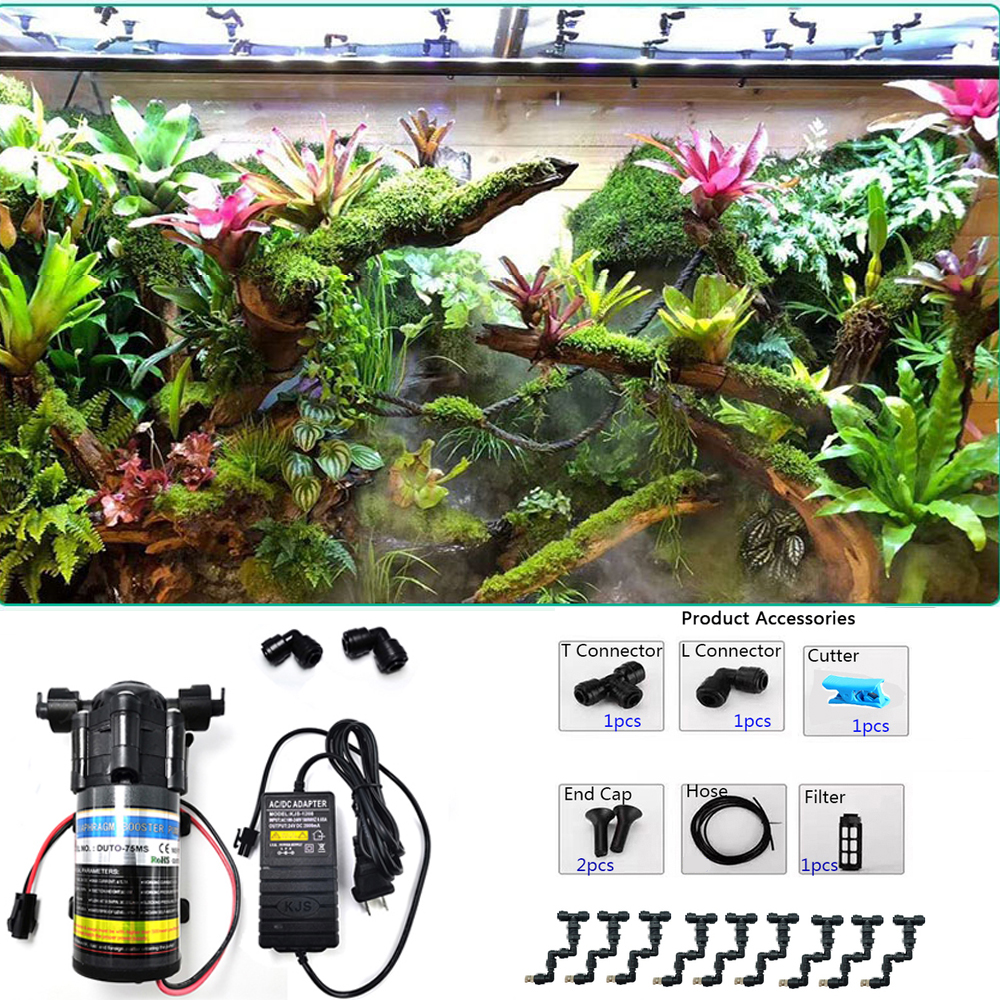Reptile Pet Fogger Silent Pump - đánh giá và giá Terrarium Fogger Ultrasonic