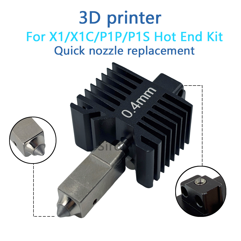 NEW Hotend Kit For Bambu Lab X - đánh giá và giá Ceramic Heat Emitter