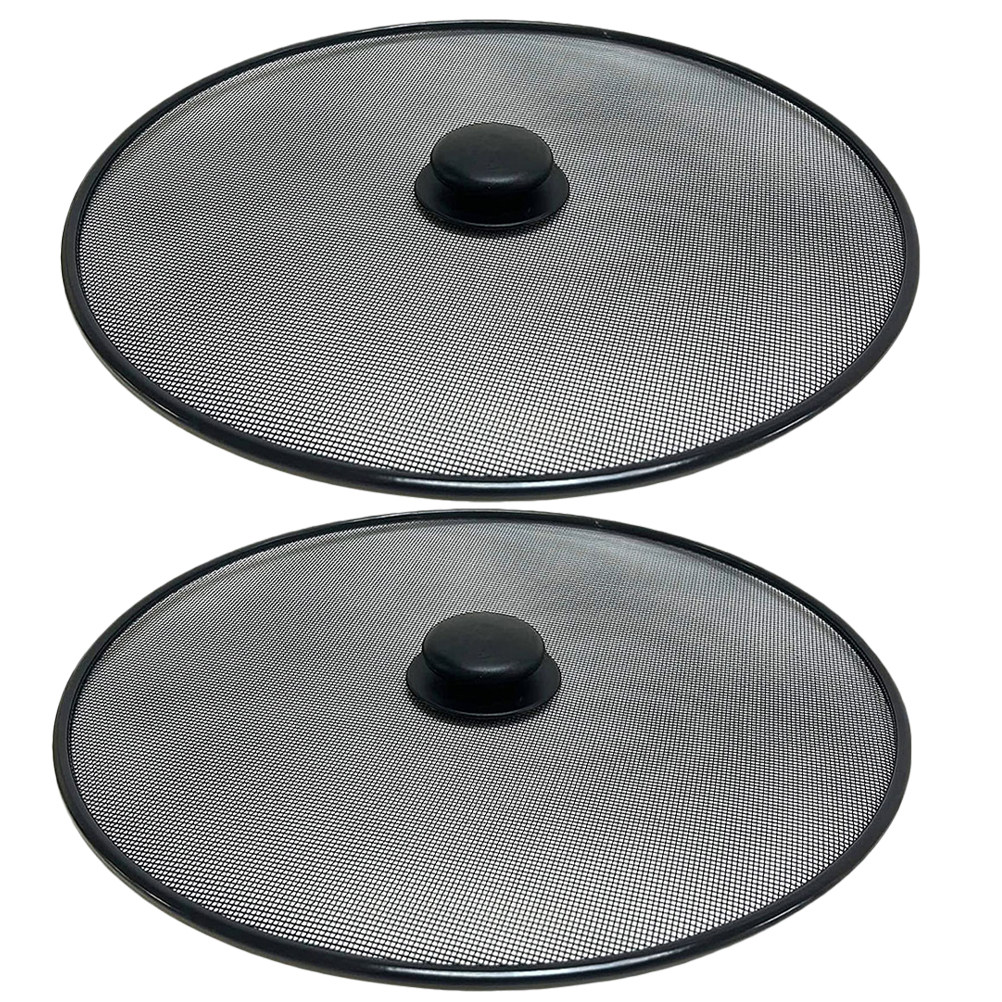 2Pcs Stainless Steel Splatter  - đánh giá và giá Screen Top Mesh
