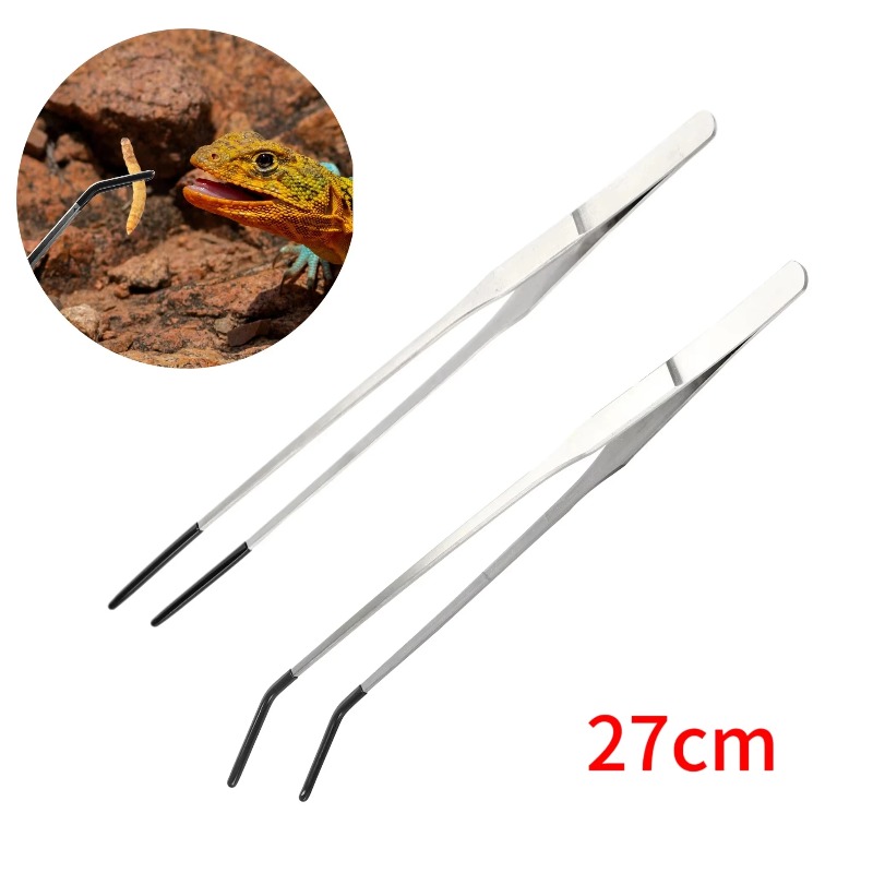 2Pcs Stainless Steel Tweezers  - đánh giá và giá Water Dish Reptile