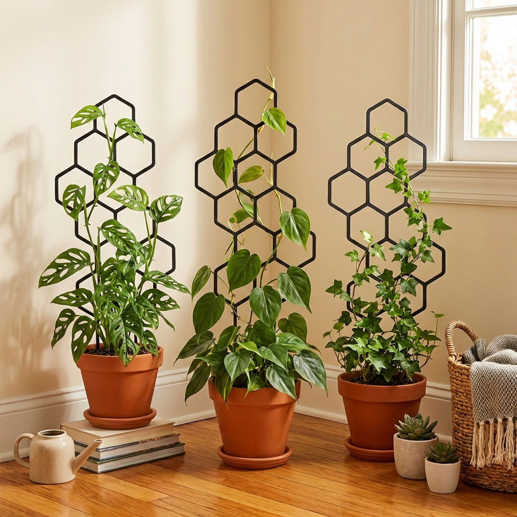 2pcsHoneycomb Design Plant Tre - đánh giá và giá Vine Climbing Plastic