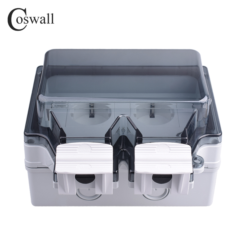 Coswall Tuya Wifi Yandex Alice - đánh giá và giá Timer Dual Outlet