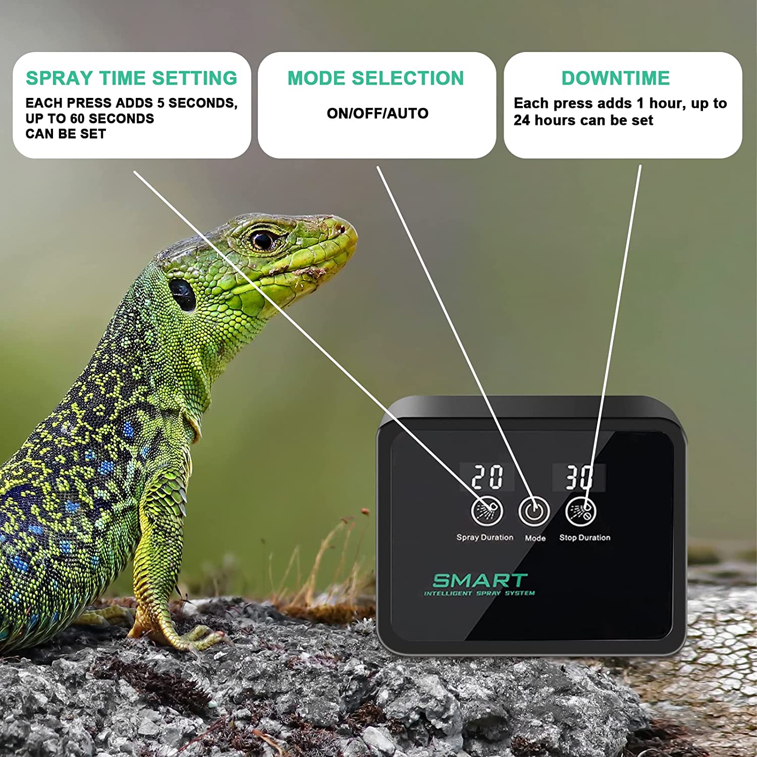Intelligent Fogger Terrariums  - đánh giá và giá Terrarium Fogger Ultrasonic