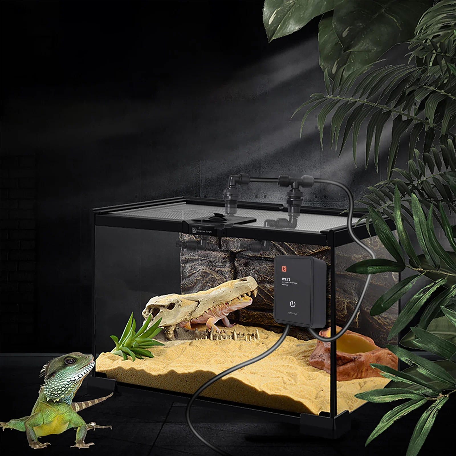 Intelligent Reptile Fogger Ter - đánh giá và giá Terrarium Fogger Ultrasonic