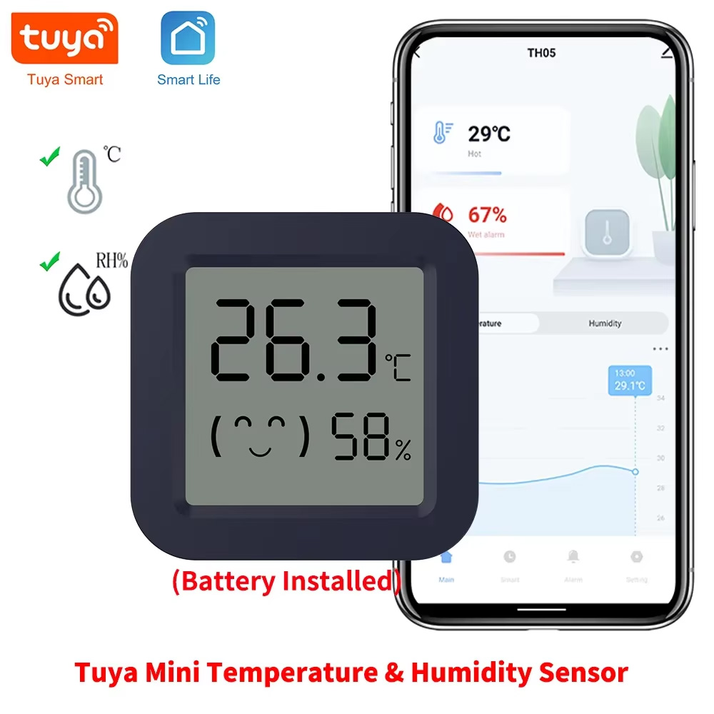 Mini Smart Thermometer Hygrome - đánh giá và giá Digital Hygrometer Probe