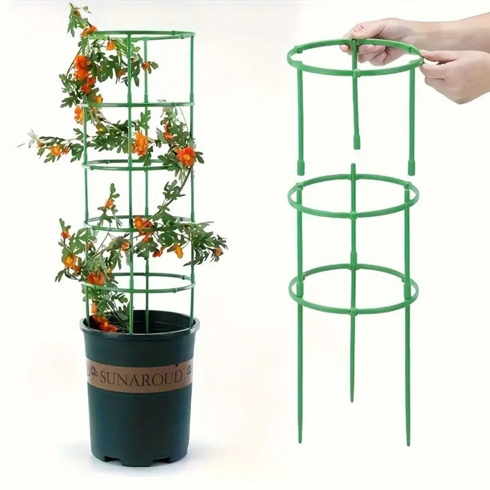 Half round Plastic Plant Suppo - đánh giá và giá Vine Climbing Plastic