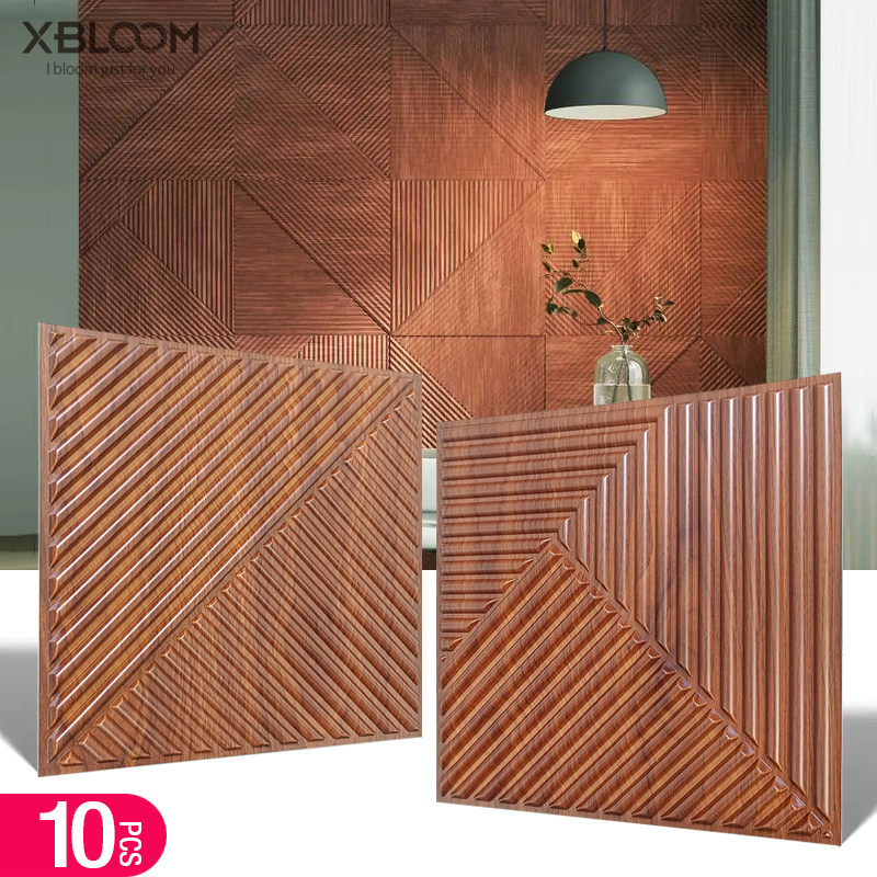 10pcs 30x30cm 3D Art Wall Pane - đánh giá và giá Pvc Panel Background