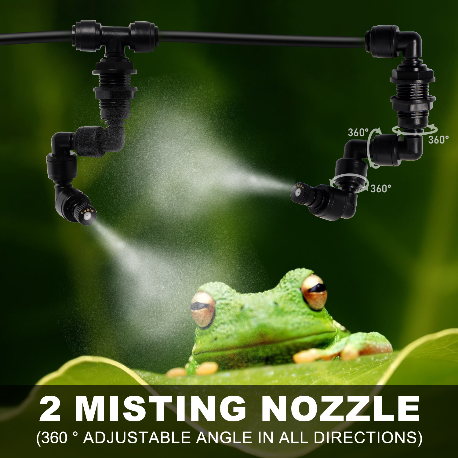 Automatic Reptile Spray System - đánh giá và giá Terrarium Fogger Ultrasonic