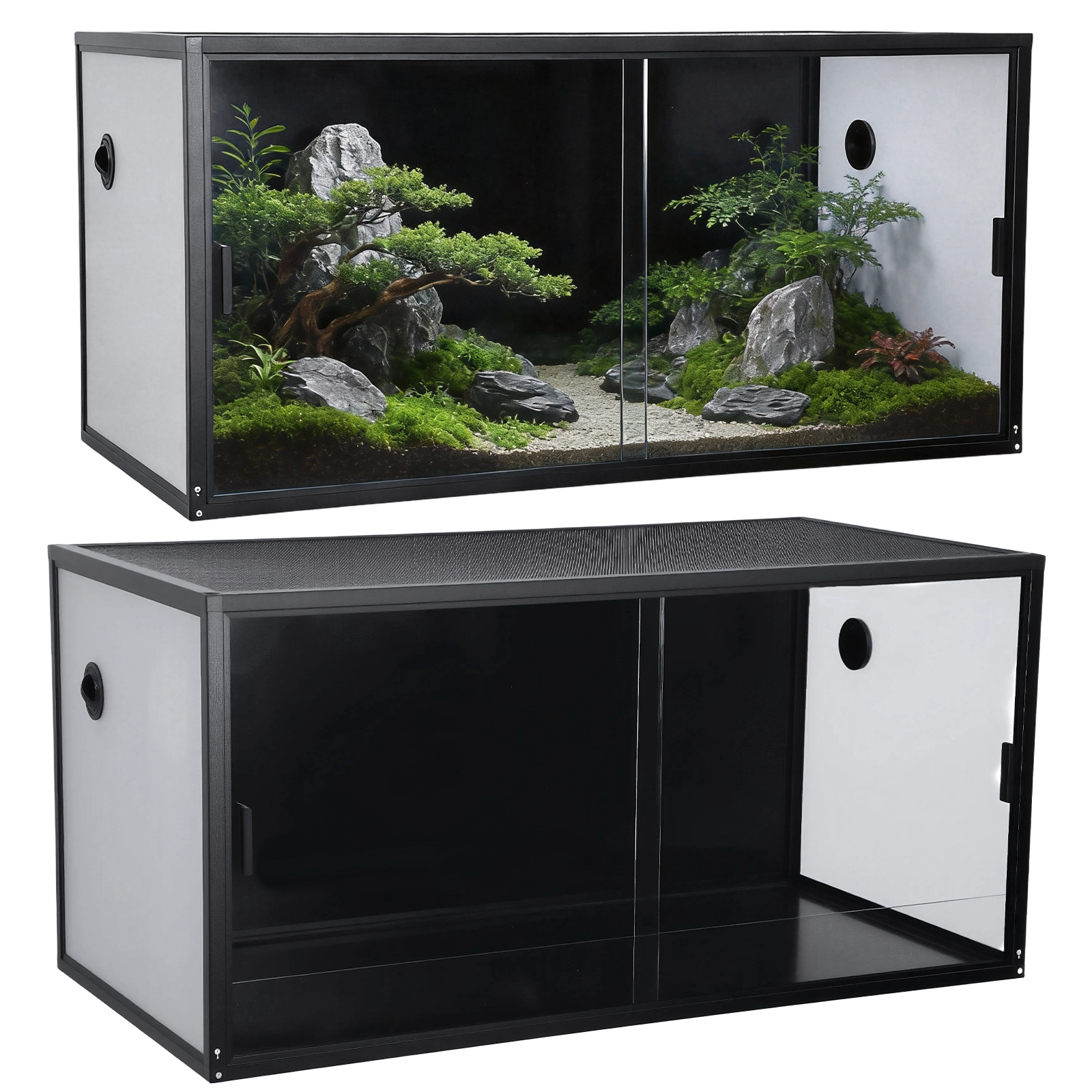120 Gallon Bearded Dragon Tank - đánh giá và giá Screen Top Mesh