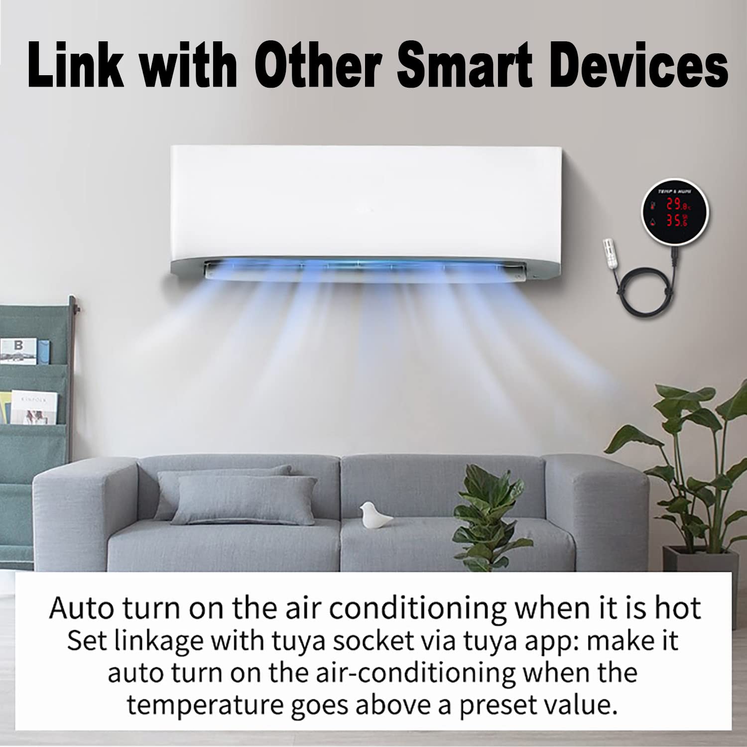 Tuya WiFi Temperature Humidity - đánh giá và giá Digital Hygrometer Probe