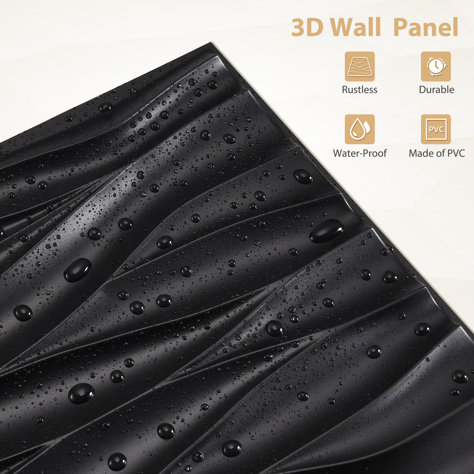 12/20/30 Pack Decorative 3D Wa - đánh giá và giá Pvc Panel Background