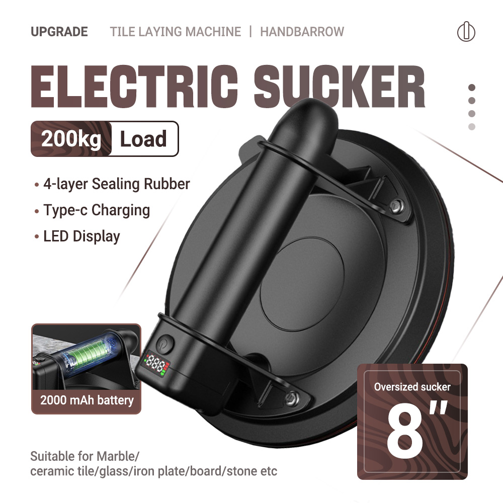 Electric Vacuum Suction Cup 8  - đánh giá và giá Ceramic Tile Floor
