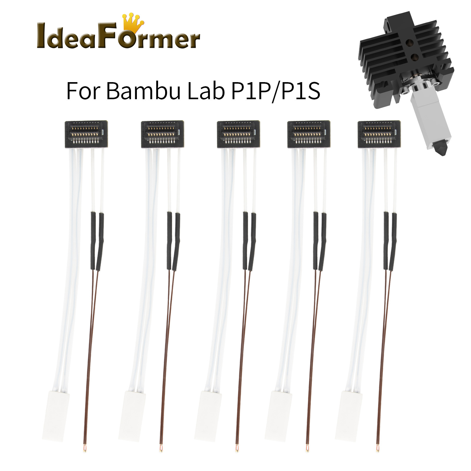 Thermistor For Bambu Lab P1P H - đánh giá và giá Ceramic Heat Emitter