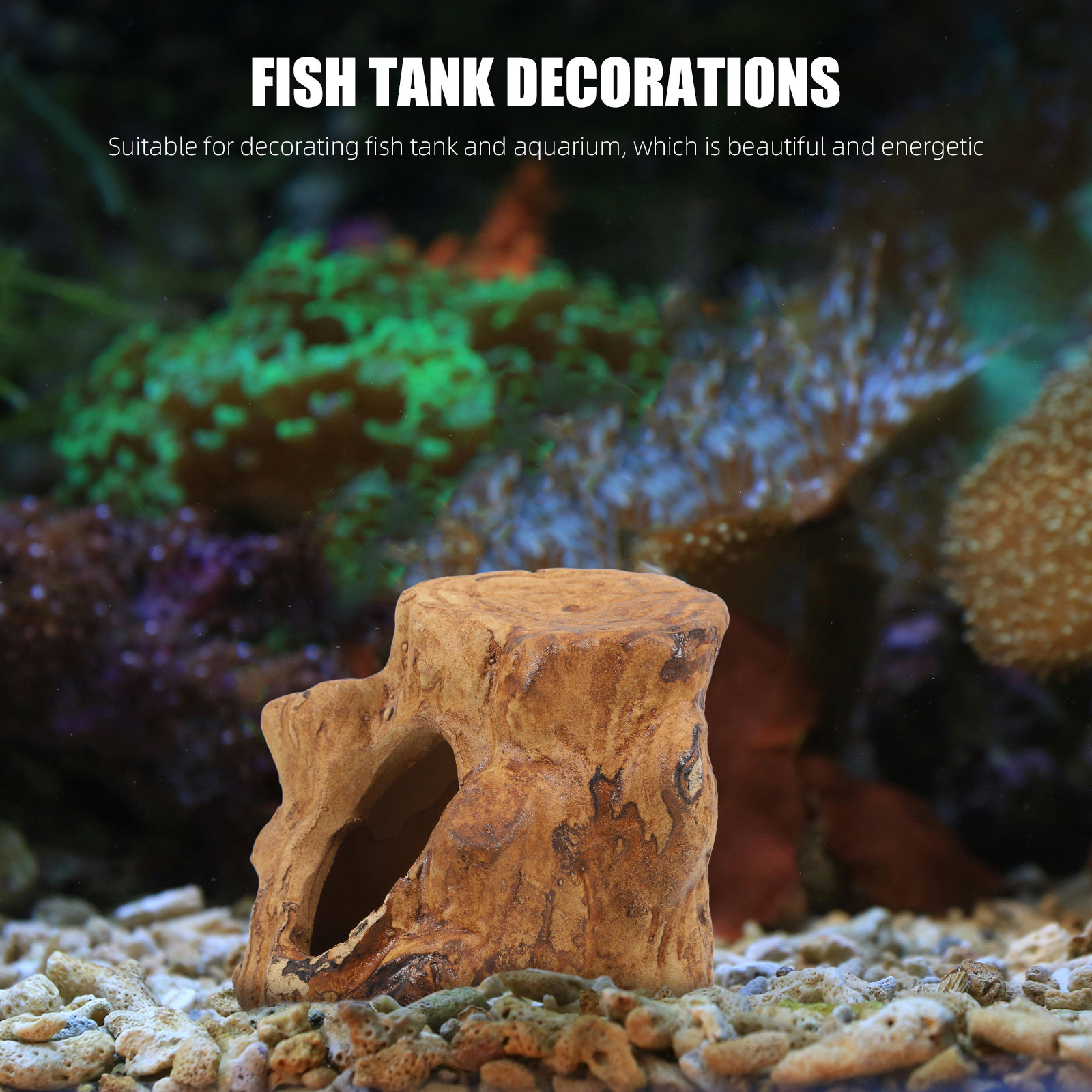 Natural-Looking Ceramic Fish T - đánh giá và giá Hide Cave Ceramic