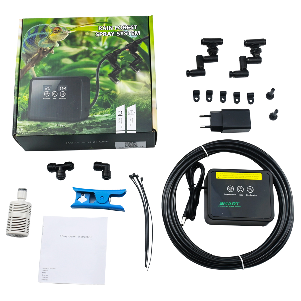 Reptile Intelligent Spray Syst - đánh giá và giá Terrarium Fogger Ultrasonic